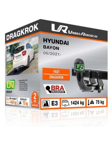 Dragkrok Hyundai BAYON fast