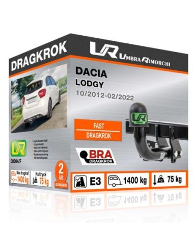 Dragkrok Dacia LODGY fast