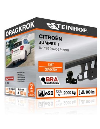 Dragkrok Citroën JUMPER I med fläns, med infällbar kula