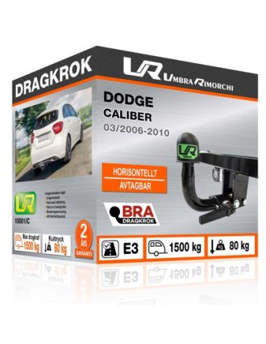 Dragkrok Dodge CALIBER med horisontellt avtagbar kula