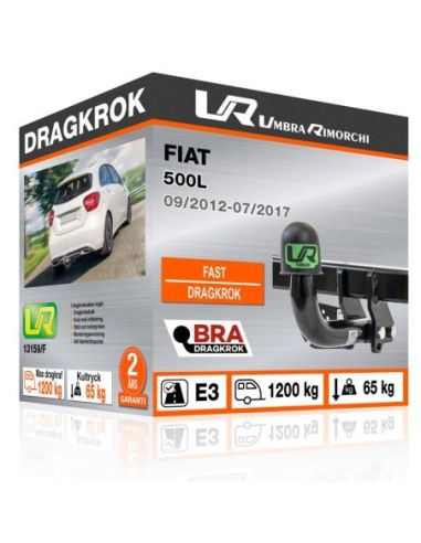 Dragkrok Fiat 500L fast