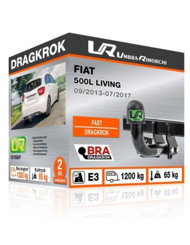 Dragkrok Fiat 500L LIVING fast