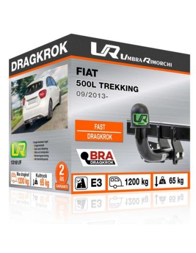 Dragkrok Fiat 500L TREKKING fast