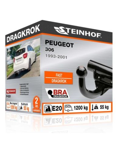 Dragkrok Peugeot 306 fast