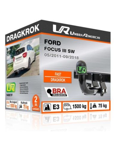 Dragkrok Ford FOCUS III SW fast