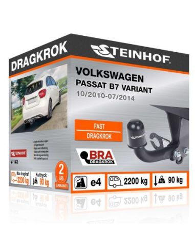 Dragkrok Volkswagen PASSAT B7 VARIANT Fast