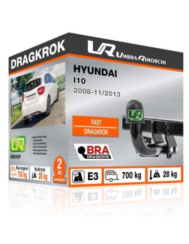 Dragkrok Hyundai I10 fast