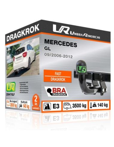 Dragkrok Mercedes GL fast