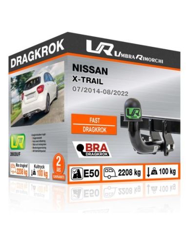 Dragkrok Nissan X-TRAIL fast