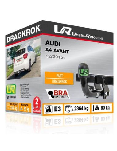 Dragkrok Audi A4 AVANT fast