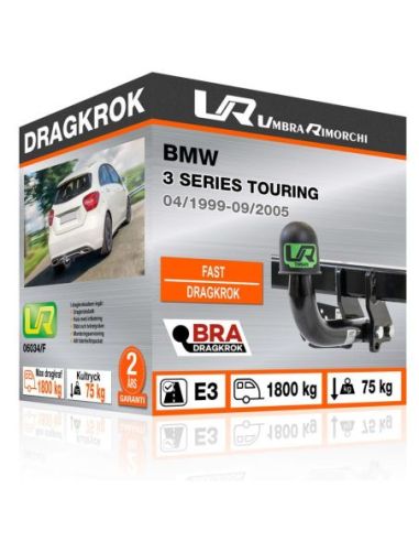 Dragkrok BMW 3 SERIES TOURING fast