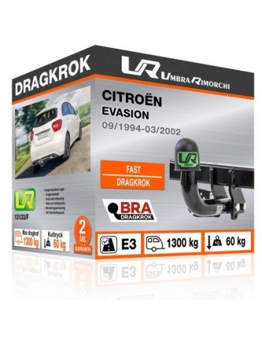 Dragkrok Citroën EVASION fast