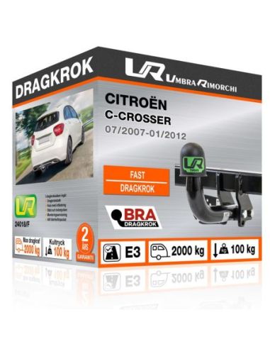 Dragkrok Citroën C-CROSSER fast