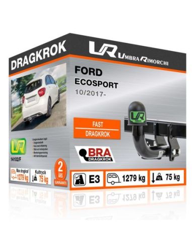 Dragkrok Ford ECOSPORT fast