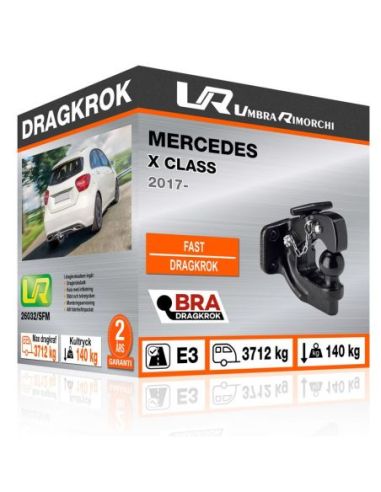 Dragkrok Mercedes X CLASS med fläns