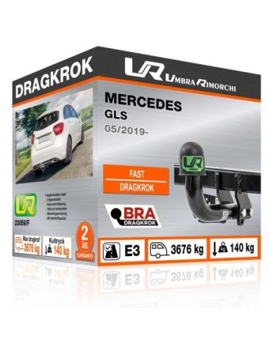 Dragkrok Mercedes GLS fast