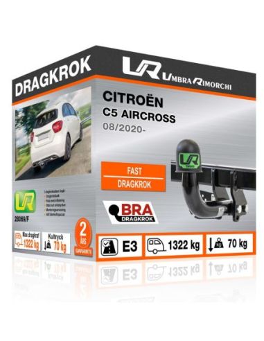 Dragkrok Citroën C5 AIRCROSS fast