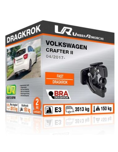 Dragkrok Volkswagen CRAFTER II med fläns